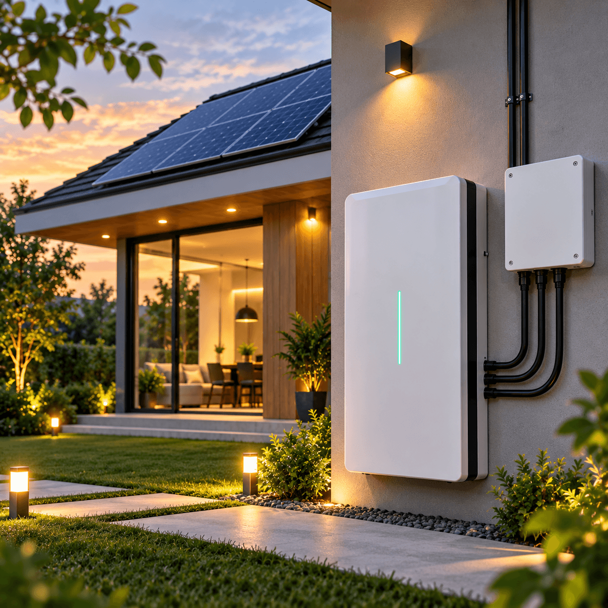 Residential battery energy storage unit for backup power